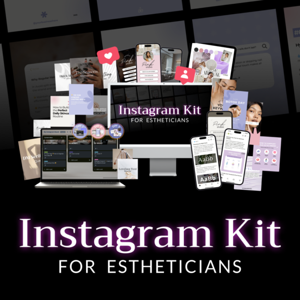 Instagram Kit for Estheticians